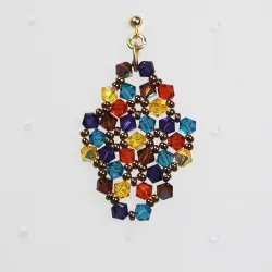 Pierces - Gold filled 14K - Earrings Rhombus Xochitl - Pierces - Gold filled 14K - Gold filled 14K